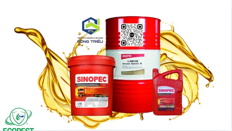 Dầu động cơ diesel sinopec TULUX T500 20W50, CI-4	 	 	 